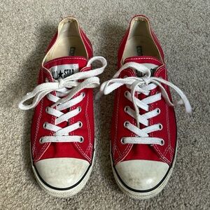 Red converse